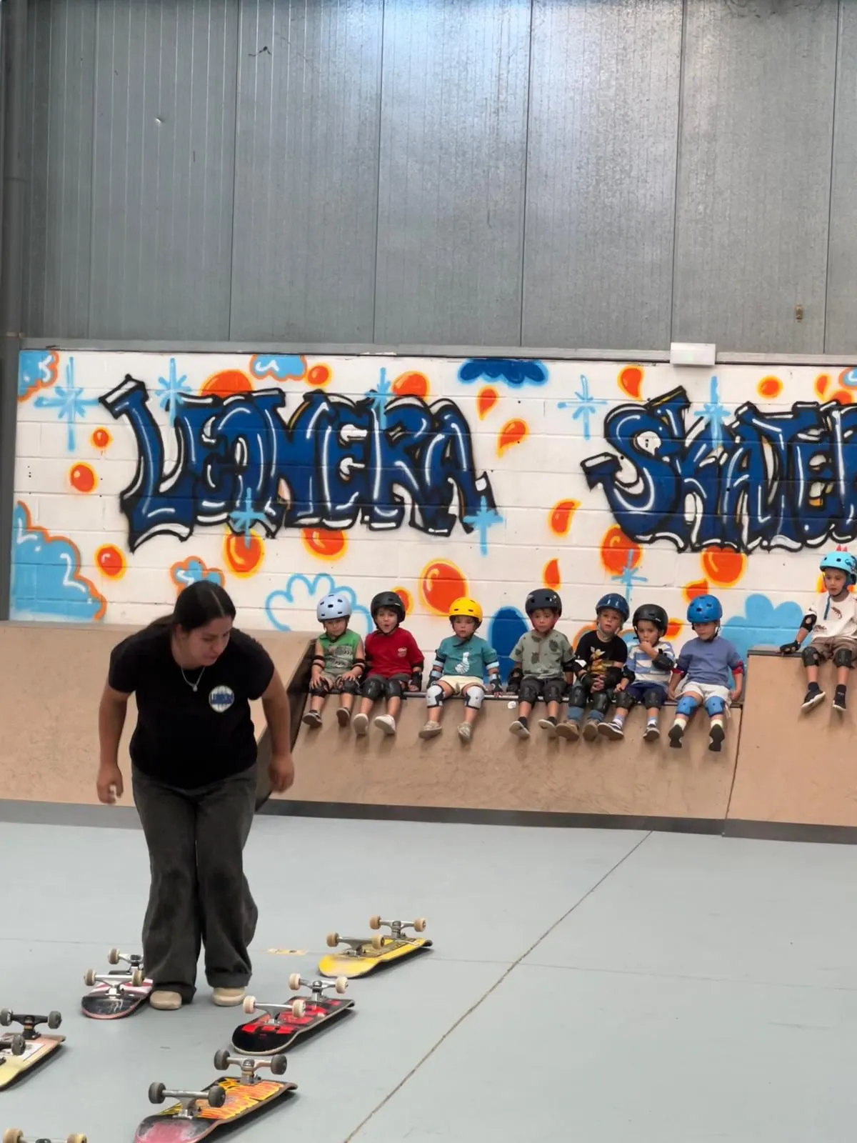 Clase de skate para niños en León
